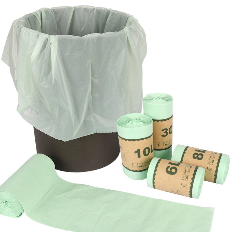 Biodegradable Compostable Bucket Recycling Garbage Bags Zero Waste   Biodegradable Compostable Bucket Recycling Garbage Bags Zero Waste Kitchen And Household Goods Ecological Products Trash Can 